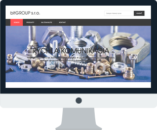 Screenshot webstránok www.bitgroup.sk